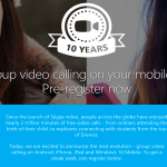 Skype annuncia le videochiamate di gruppo su iOS