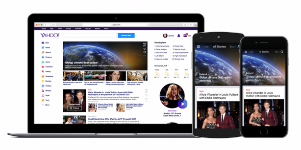Yahoo: novità per sito web, servizio mail e app per iOS e Android