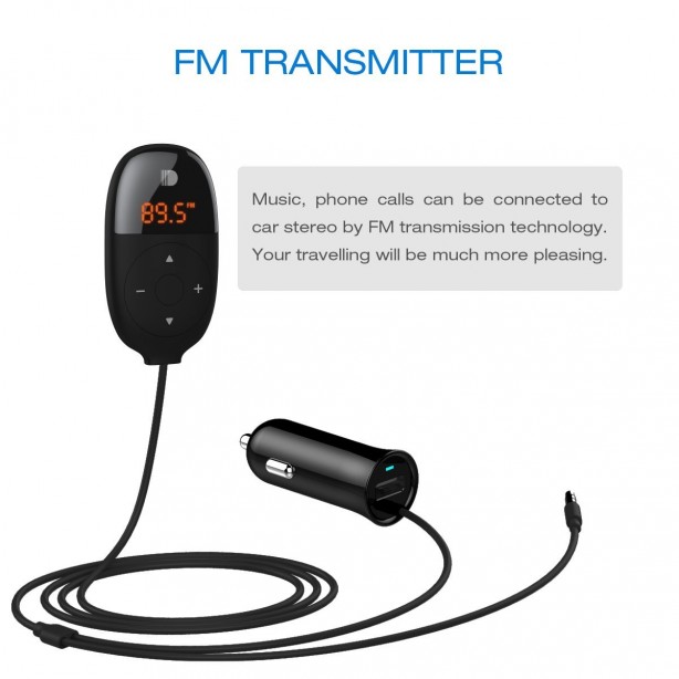 Doosl presenta il nuovo trasmettitore FM Bluetooth per auto