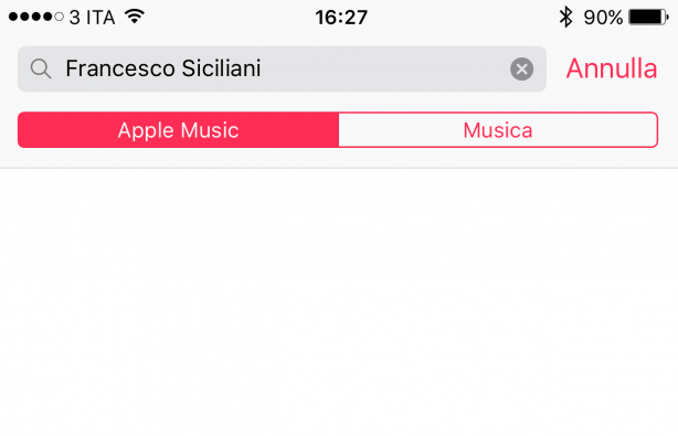 Molti utenti hanno problemi con la ricerca su Apple Music