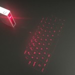 Power Bank da 5.200 mAh con speaker Bluetooth e tastiera Laser integrata per iPhone