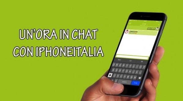 “Un’ora in Chat con iPhoneItalia”: questa sera dalle 22.00 alle 23.00 chatta con il nostro staff