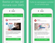 “Dona con SMS”, l’app dedicata alle donazioni solidali