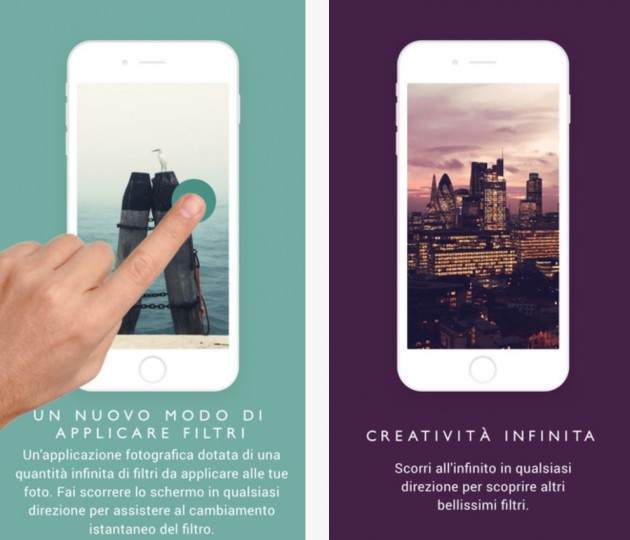 Infltr: filtri fotografici “infiniti” su iPhone