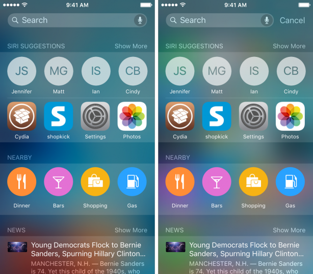 NearbyNews: Proactive in tutte le schermate di Spotlight – Cydia