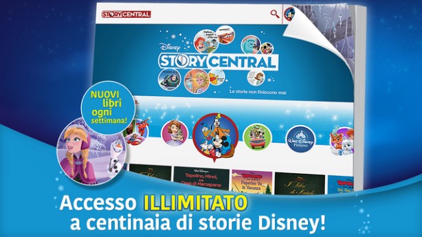 Disney Story Central, arriva la più grande raccolta Disney in esclusiva per iOS