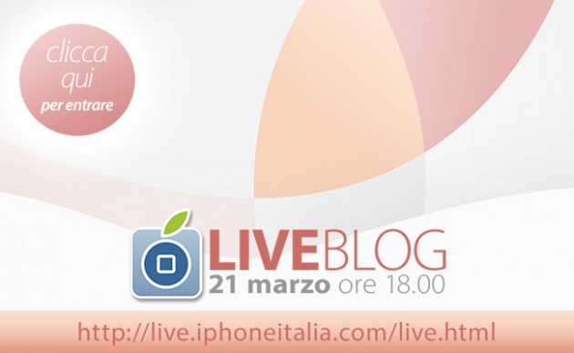 LIVE: segui con iPhoneItalia l’evento Apple del 21 Marzo! [LIVE TERMINATO]