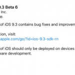 Apple rilascia iOS 9.3 beta 6 e watchOS 2.2 beta 6!