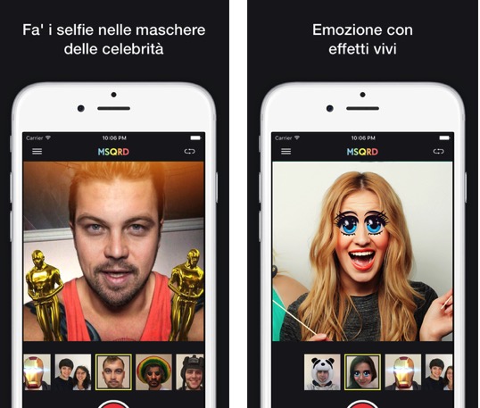 Facebook acquisisce l’app MSQRD!