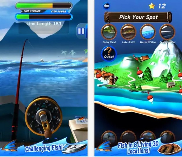 Fish! – nuovo ed avvincente simulatore di pesca per iPhone
