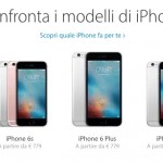 Le specifiche tecniche di iPhone SE, iPhone 6s e iPhone 6