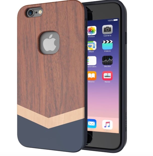 custodia iphone 6s legno