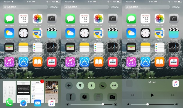 Midpoint: Homescreen, Spotlight e Centro di Controllo in un’unica schermata – Cydia