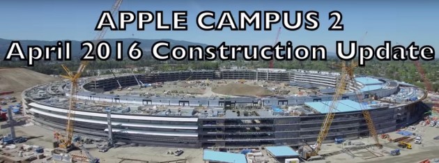 Apple Campus 2: realizzato un nuovo video che mostra gli avanzamenti dei lavori