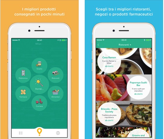 Glovo, una nuova app per acquistare tantissimi prodotti e riceverli entro un’ora