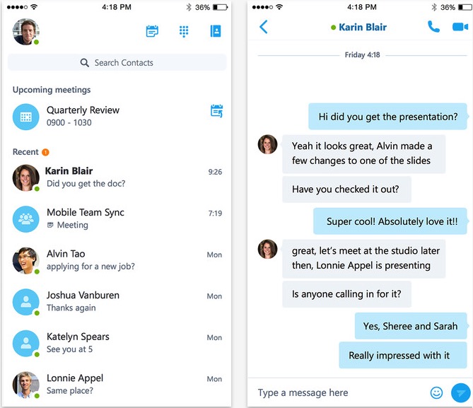 Skype for Business si aggiorna, ma solo per gli utenti Office 365 - iPhone Italia