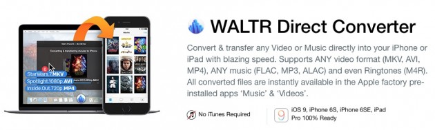WALTR Direct Converter: 30 percento di sconto riservato a tutti gli utenti Spinblog