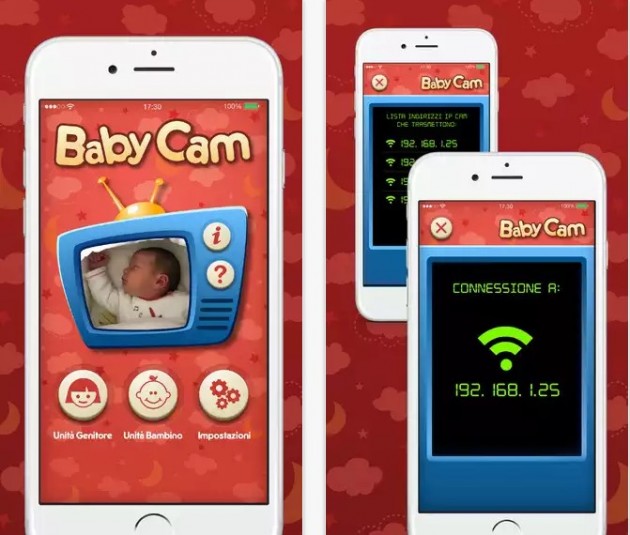 Baby Cam: monitoraggio audio – video del tuo bambino