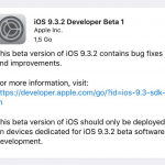 Disponibili le prime beta di iOS 9.3.2, watchOS 2.2.1 e tvOS 9.2.1 per gli sviluppatori
