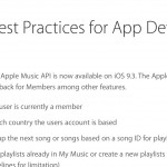 Apple rilascia alcune informazioni sulle API per Apple Music