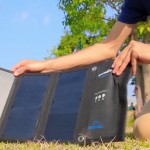 BlitzWolf 20W Solar Charger, il sistema che ricarica l’iPhone con l’energia solare