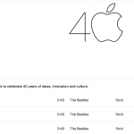 Apple realizza una playlist per festeggiare i suoi 40 anni