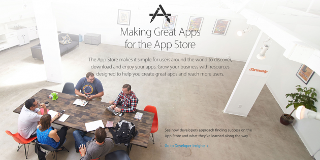 Apple crea una pagina web con i consigli su come creare app di successo