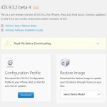 Apple rilascia la beta 4 di iOS 9.3.2 e tvOS 9.2.1 [AGGIORNATO]