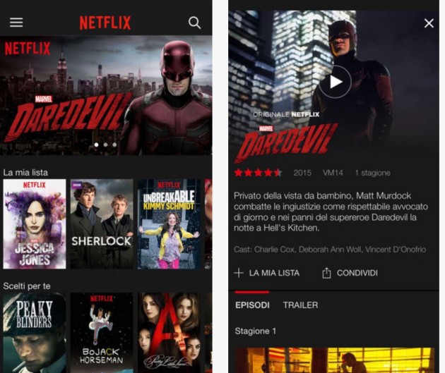 L’app Netflix si aggiorna con la possibilità di gestire la qualità dello streaming!