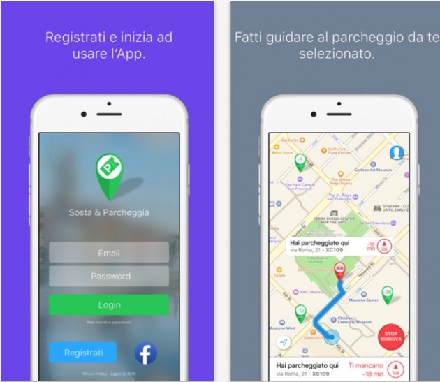 Parcheggia gratis con l’App Park Share di Eggon srls, alunni di Objective Code