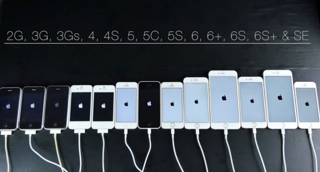 Da iPhone 2G ad iPhone SE: un video compara le prestazioni
