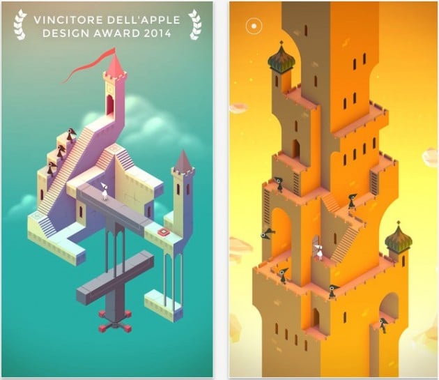 In 2 anni, il gioco Monument Valley ha guadagnato 14.4 milioni di dollari!