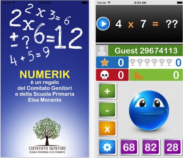 Numerik, l’app per insegnare la matematica ai più piccoli realizzata in collaborazione con una scuola elementare