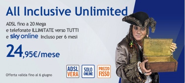 Da oggi Infostrada ADSL in offerta a partire da 19.95€ al mese