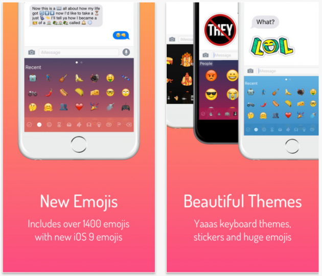 Disponibile su App Store una tastiera per gli amanti delle emoji