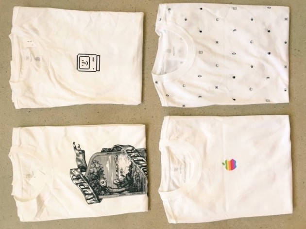 Apple mette in vendita le t-shirt “rétro”, ma solo a Cupertino