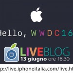 WWDC 2016: segui il Live di iPhoneItalia lunedì 13 Giugno, a partire dalle 18.30