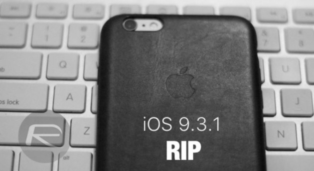 Apple chiude le firme di iOS 9.3.1