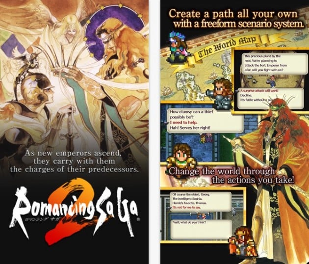 Square Enix pubblica su App Store il gioco Romancing Saga 2