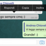 WhatsApp introduce le citazioni dei messaggi: a cosa servono e come funzionano
