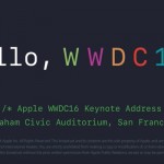 Il Keynote della WWDC 2016 è disponibile su YouTube