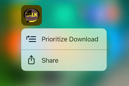 iOS 10 permette di assegnare una priorità alle applicazioni in download