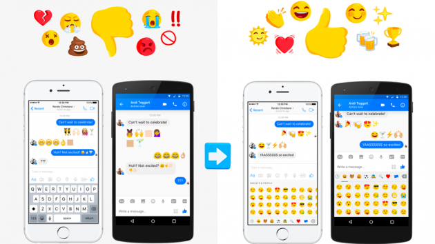 Facebook Messenger si aggiorna: arrivano nuovi emoji