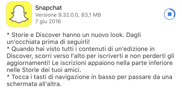 Snapchat si aggiorna e rinnova la sezione “Discover”