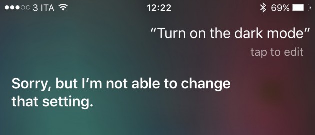 iOS 10 potrebbe integrare una “dark mode”?