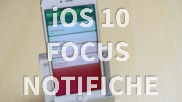 iOS 10: il focus sul centro notifiche e sul centro di controllo