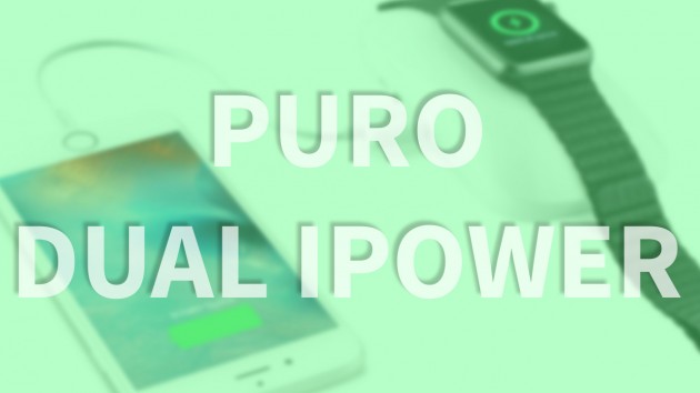 Puro Dual iPower, base di ricarica portatile per iPhone e Apple Watch – VIDEO