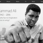 Apple commemora Muhammad Ali con un tributo sulla home page