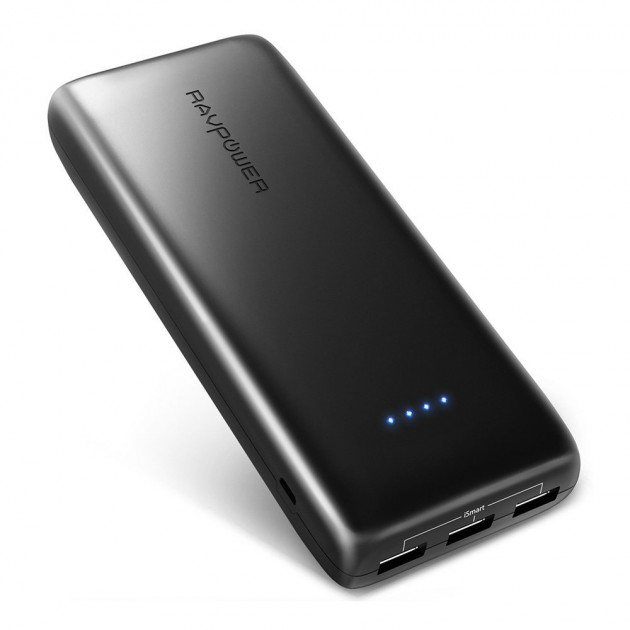 Da RAVPower batteria 22.000 mAh e pack con 2 cavi Lightning MFi