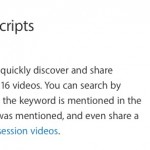 Apple pubblica le trascrizioni di tutti i video della WWDC per sviluppatori